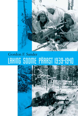 Gordon Sander, Lahing Soome pärast 1939-1940