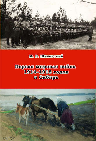 Михаил Шиловский, Первая мировая война 1914–1918 годов и Сибирь