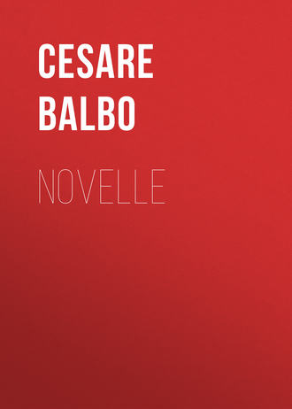 Cesare Balbo, Novelle