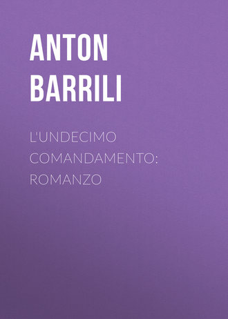 Anton Barrili, L'undecimo comandamento: Romanzo