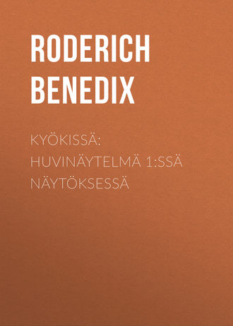 Roderich Benedix, Kyökissä: Huvinäytelmä 1:ssä näytöksessä