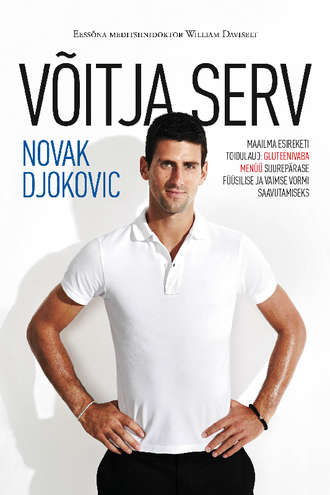 Novak Djokovic, Võitja serv. Maailma esireketi retsept: gluteenivaba menüü suurepärase füüsilise ja vaimse vormi saavutamiseks