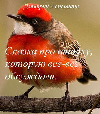 Дмитрий Ахметшин, Сказка про птичку, которую все-все обсуждали