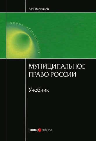 Всеволод Васильев, Муниципальное право России