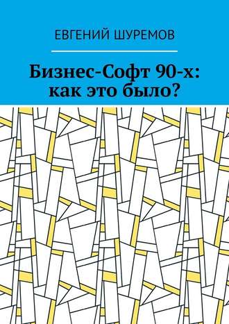 Евгений Шуремов, Бизнес-Софт 90-х: как это было?