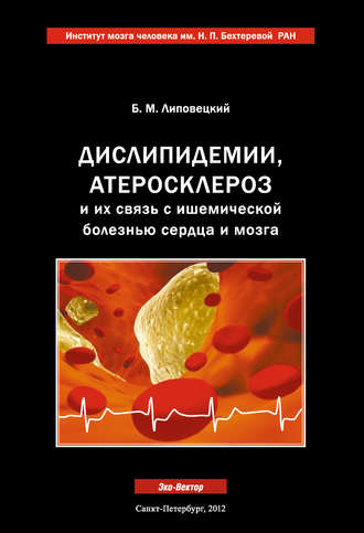 Борис Липовецкий, Дислипидемии, атеросклероз и их связь с ишемической болезнью сердца и мозга