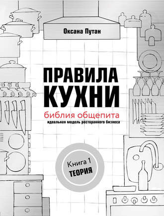 Оксана Путан, Правила кухни: библия общепита. Идеальная модель ресторанного бизнеса. Книга 1: Теория