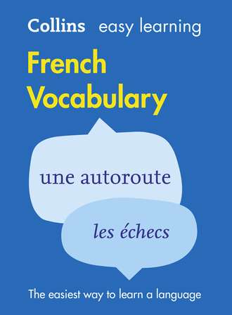 Collins Dictionaries, Easy Learning French Vocabulary