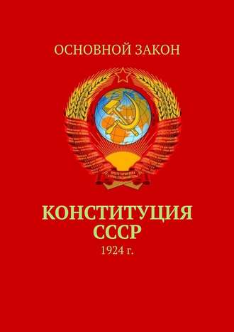 Тимур Воронков, Конституция СССР. 1924 г.