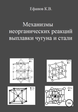 Константин Ефанов, Механизмы неорганических реакций выплавки чугуна и стали