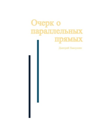 Дмитрий Павлушин, Очерк о параллельных прямых