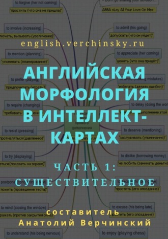 Анатолий Верчинский, Английская морфология в интеллект-картах. Часть 1: существительное