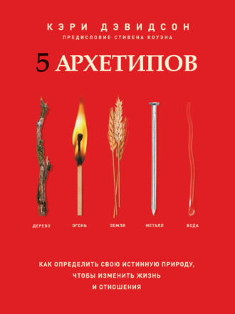 Кэри Дэвидсон, 5 архетипов. Дерево. Огонь. Земля. Металл. Вода. Как определить свою истинную природу, чтобы изменить жизнь и отношения