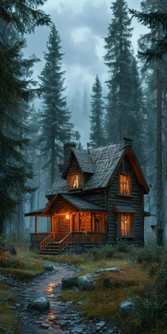 Странный домик в тайге Анастасия Сидорчук, Странный домик в тайге