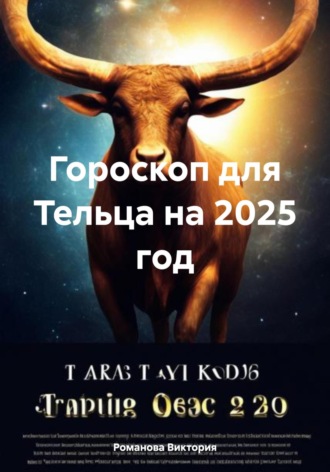 Гороскоп для Тельца на 2025 год Романова Виктория, Гороскоп для Тельца на 2025 год