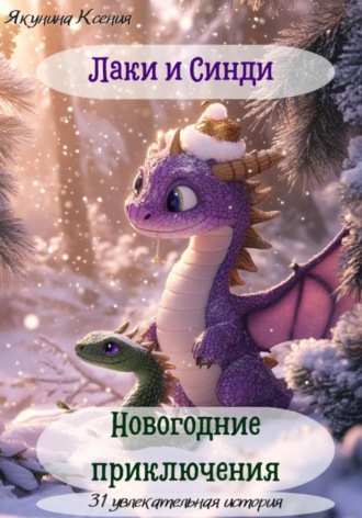Лаки и Синди. Новогодние приключения. 31 увлекательная история Ксения Якунина, Лаки и Синди. Новогодние приключения. 31 увлекательная история