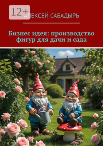 Бизнес идея: производство фигур для дачи и сада Алексей Сабадырь, Бизнес идея: производство фигур для дачи и сада