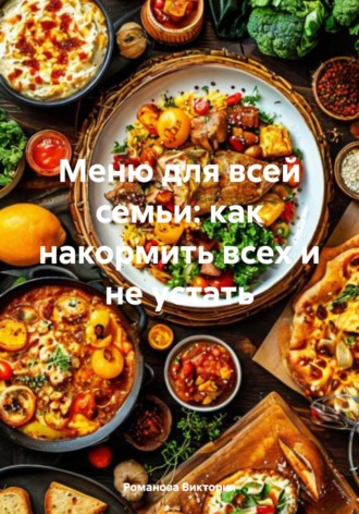 Меню для всей семьи: как накормить всех и не устать Романова Виктория, Меню для всей семьи: как накормить всех и не устать