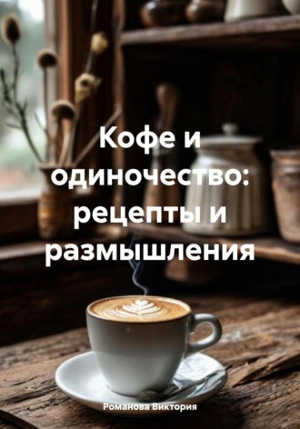 Кофе и одиночество: рецепты и размышления Романова Виктория, Кофе и одиночество: рецепты и размышления