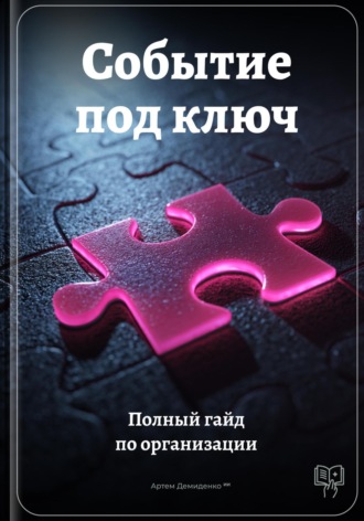 Событие под ключ: Полный гайд по организации Артем Демиденко, Событие под ключ: Полный гайд по организации
