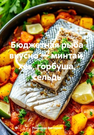 Бюджетная рыба вкусно – минтай, хек, горбуша, сельдь Романова Виктория, Бюджетная рыба вкусно – минтай, хек, горбуша, сельдь