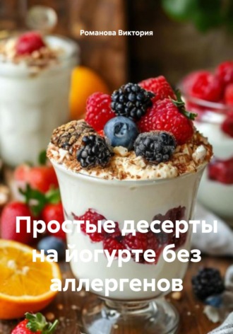 Простые десерты на йогурте без аллергенов Романова Виктория, Простые десерты на йогурте без аллергенов