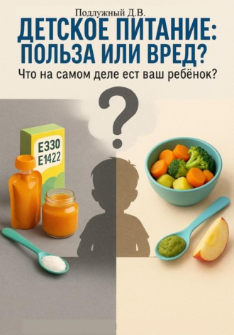 Детское питание: польза или вред? Что на самом деле ест ваш ребёнок? Дмитрий Подлужный, Детское питание: польза или вред? Что на самом деле ест ваш ребёнок?