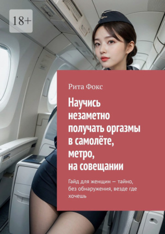 Рита Фокс, Научись незаметно получать оргазмы в самолёте, метро, на совещании. Гайд для женщин – тайно, без обнаружения, везде где хочешь