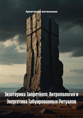 Архитектор метазнания, Экзотерика Запретного: Антропология и Энергетика Табуированных Ритуалов