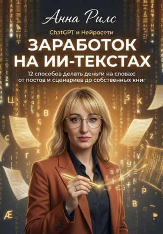 Анна Рилс, Заработок на ИИ-текстах