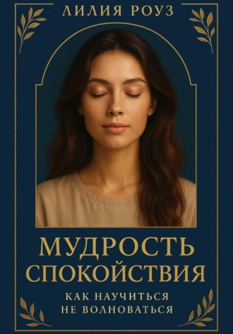 Мудрость спокойствия: как научиться не волноваться. Лилия Роуз, Мудрость спокойствия: как научиться не волноваться.