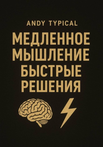 Медленное мышление, быстрые решения Endy Typical, Медленное мышление, быстрые решения