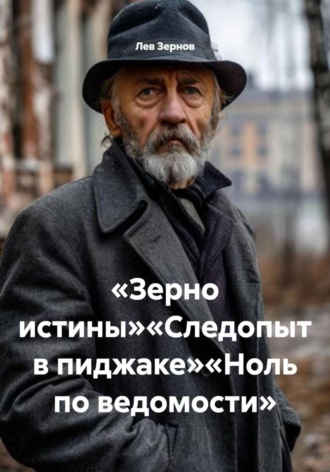 «Зерно истины»«Следопыт в пиджаке»«Ноль по ведомости» Лев Зернов, «Зерно истины»«Следопыт в пиджаке»«Ноль по ведомости»